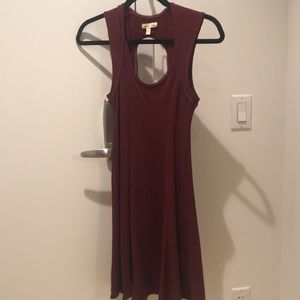 Maroon Urban Outfitters Dress